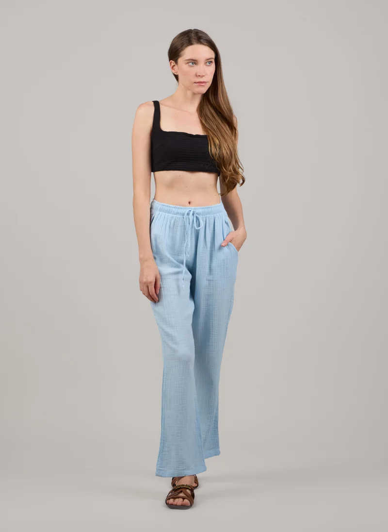 Just Nature Square Neck Cropped Top